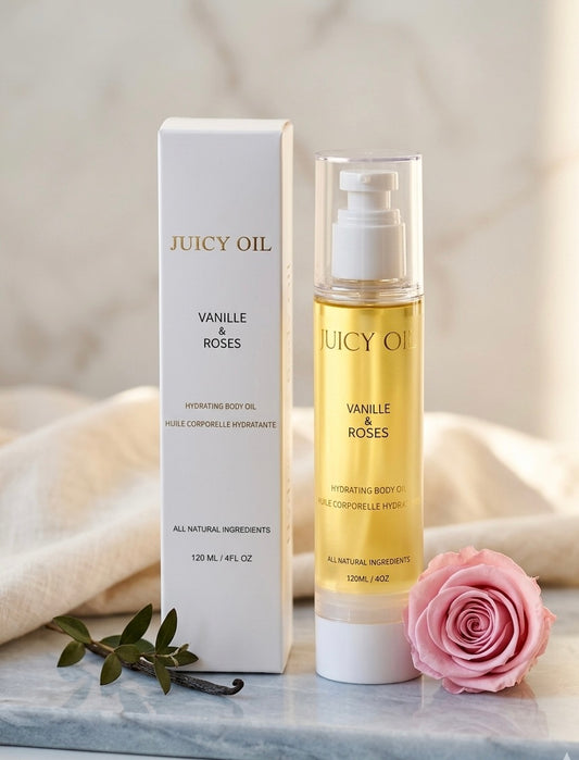 Hydrating Body Oil – Vanille & Roses